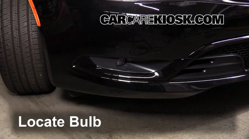 2016 Chrysler 200 S 3.6L V6 FlexFuel Luces Luz de niebla (reemplazar foco)